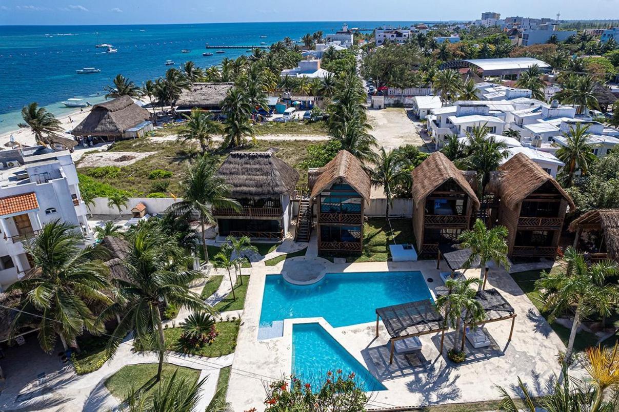 Kabanas & Beach Club Ojo De Agua 푸에르토 모렐로스 외부 사진